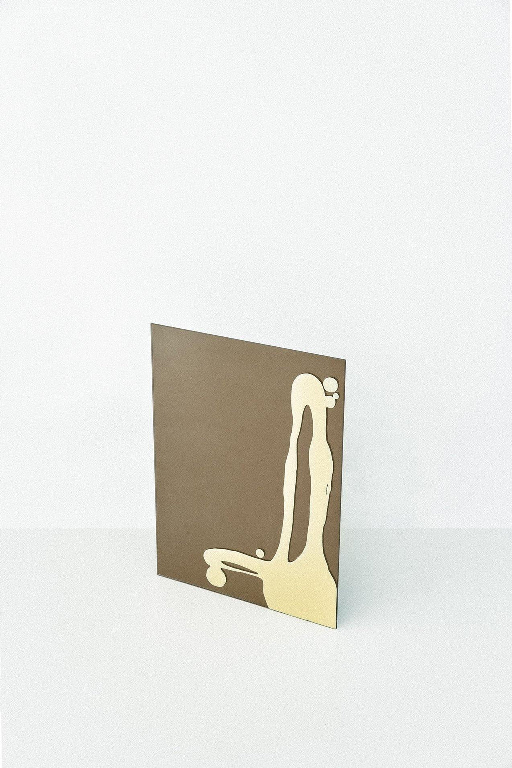 GLAZE MIRROR MEDIUM IN BRONZE + YELLOW SPLASH - RiRa